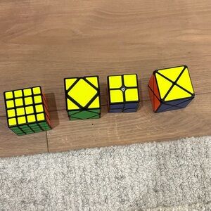 Colorful Puzzle Cube Set for Kids